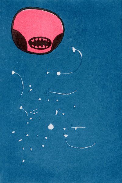 Monstruo espacial de vaina de semilla, 2013 de Bella Larsson